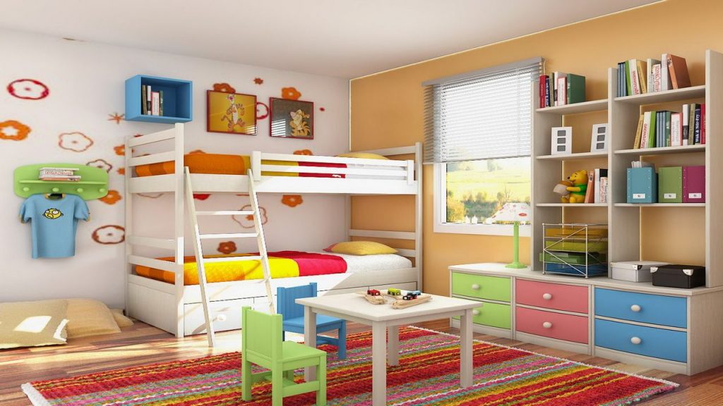 Дизайн детской комнаты для ребенка 3 лет